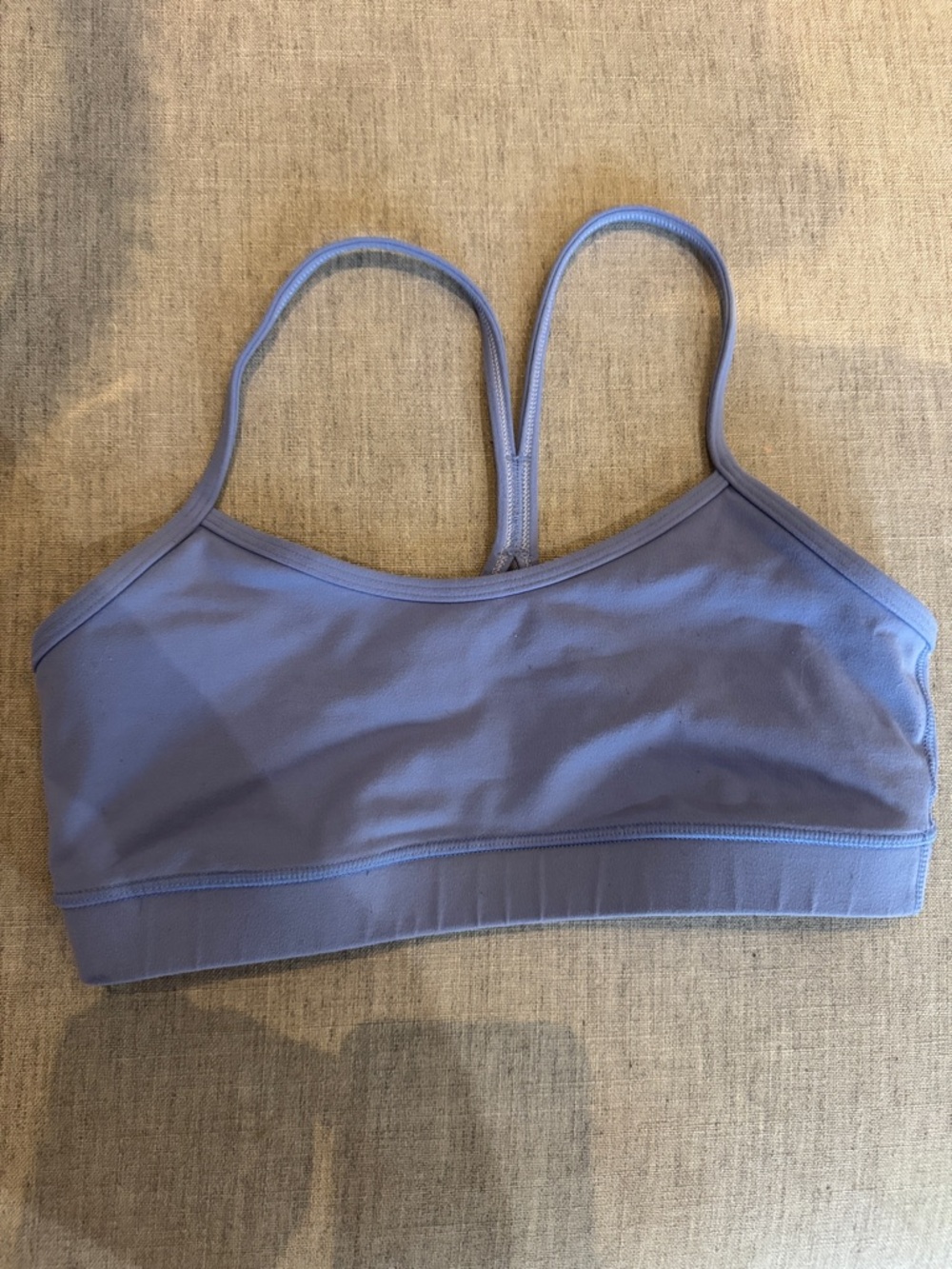 lululemon athletica Strappy Light Purple Sports Bra